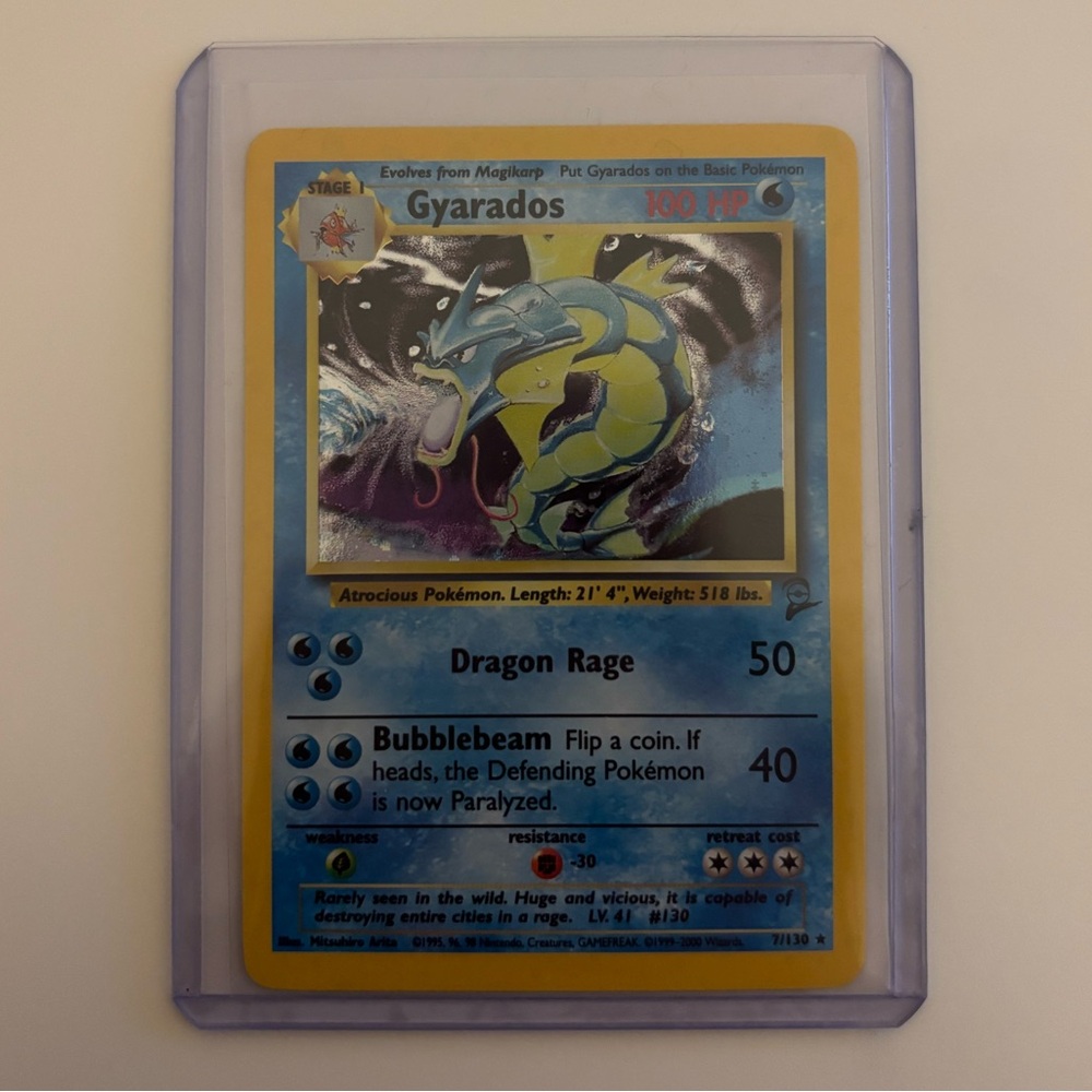 Gyarados Base Set 2 Ultra Rare LP